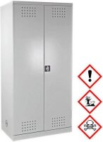 ADB Umweltschrank 40729 lichtgrau 92,0 x 58,0 x 192,0 cm,...