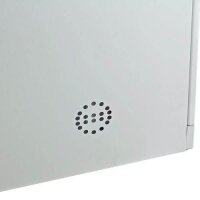 ADB Umweltschrank 40729 lichtgrau 92,0 x 58,0 x 192,0 cm, aufgebaut  ( 40729 )