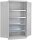 ADB Umweltschrank 40729 lichtgrau 92,0 x 58,0 x 192,0 cm, aufgebaut  ( 40729 )