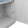 ADB Umweltschrank 40729 lichtgrau 92,0 x 58,0 x 192,0 cm, aufgebaut  ( 40729 )