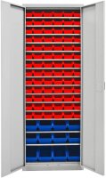 ADB Stahlschrank 40833 lichtgrau 15 Fachböden 71,0 x...
