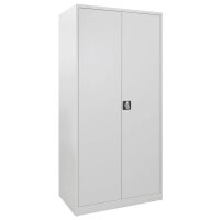 ADB Stahlschrank 40752 lichtgrau 4 Fachböden 92,0 x...