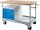 ADB Werkbank Eko lichtgrau, lichtblau 3 Schubladen 130,0 x 60,0 x 85,0 cm