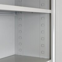 ADB Schubladenschrank lichtgrau 80,0 x 41,0 x 179,0 cm, 1 St.