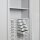 ADB Schubladenschrank lichtgrau 80,0 x 41,0 x 179,0 cm, 1 St.