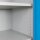 ADB Stahlschrank 40751 lichtgrau, lichtblau 4 Fachböden 92,0 x 50,0 x 195,0 cm, aufgebaut, 1 St.
