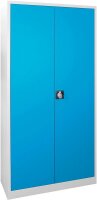 ADB Stahlschrank 40955 lichtgrau, lichtblau 4...