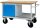 ADB Werkbank lichtgrau, lichtblau 130,0 x 60,0 x 82,7 cm