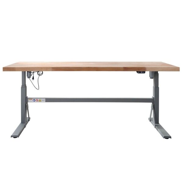 ADB Werkbank HEAVY staubgrau 200,0 x 75,0 x 70,0 cm