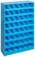 ADB Kleinteileregal 53619 lichtblau 50,0 x 12,5 x 85,0 cm