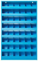 ADB Kleinteileregal 53619 lichtblau 50,0 x 12,5 x 85,0 cm