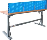 ADB Werkbank HEAVY staubgrau 200,0 x 75,0 x 70,0 cm