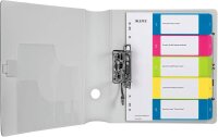 LEITZ Ordnerregister WOW DIN A4 Vollformat,...