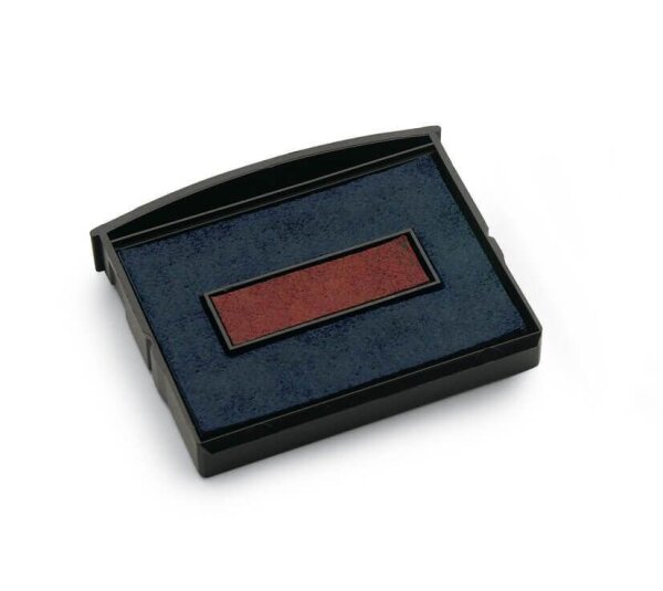 COLOP Ersatzstempelkissen Classic Line E/2100/2 blau/rot 2,4 x 4,1 cm, 2 St.