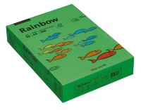 Rainbow Kopierpapier COLOURED PAPER intensivgrün DIN...