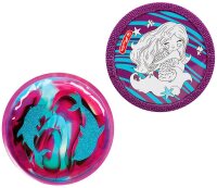 herlitz Schulranzen-Set FiloLight Plus Sea Bubbles Kunstfaser lila
