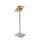 Showdown® Displays Infoständer silber DIN A4 30,0 x 29,2 x 108,0 cm, 1 St.