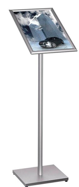 Showdown® Displays Infoständer silber DIN A3 33,0 x 39,1 x 111,0 cm, 1 St.