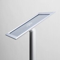 Showdown® Displays Infoständer silber DIN A3 33,0 x 39,1 x 111,0 cm, 1 St.