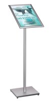 Showdown® Displays Infoständer silber DIN A3 33,0 x 39,1 x 111,0 cm, 1 St.