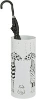 HAKU Möbel Schirmständer 14329 weiß, Stahl