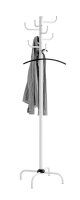 HAKU Möbel Kleiderständer 43099 weiß Metall 8 Haken 37,0 x 180,0 cm, 1 St.