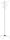HAKU Möbel Kleiderständer 43099 weiß Metall 8 Haken 37,0 x 180,0 cm, 1 St.