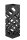HAKU Möbel Schirmständer 26529 schwarz, Stahl