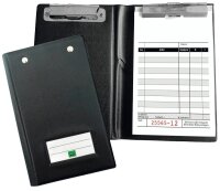 SIGEL Klemmbrettmappe KC626 DIN A6 schwarz Kunststoff, 1 St.