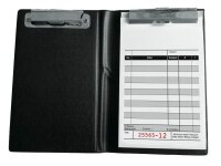 SIGEL Klemmbrettmappe KC626 DIN A6 schwarz Kunststoff, 1 St.