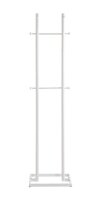 HAKU Möbel Kleiderständer 88381 weiß Metall 8 Haken 45,0 x 175,0 cm, 1 St.