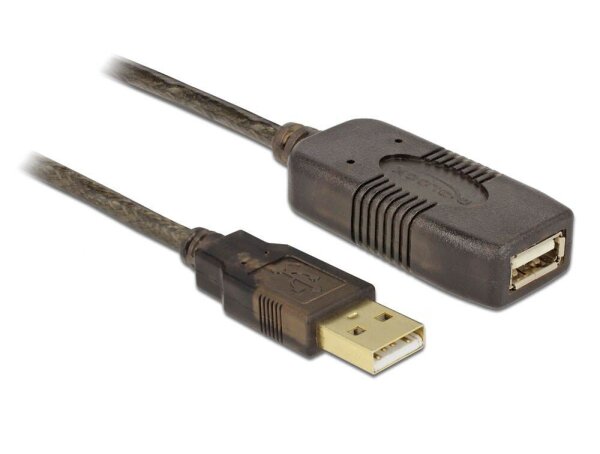 DeLOCK USB 2.0 A Kabel Verlängerung 30,0 m schwarz, 1 St.