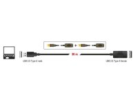 DeLOCK USB 2.0 A Kabel Verlängerung 30,0 m schwarz, 1 St.
