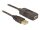 DeLOCK USB 2.0 A Kabel Verlängerung 30,0 m schwarz, 1 St.