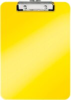 LEITZ Klemmbrett WOW 3971 DIN A4 gelb Kunststoff, 1 St.