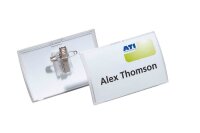 DURABLE Click Fold Namensschilder mit Kombiklemme 9,0 x...