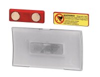 DURABLE Click Fold Namensschilder mit Magnet 7,5 x 4,0 cm, 10 St.