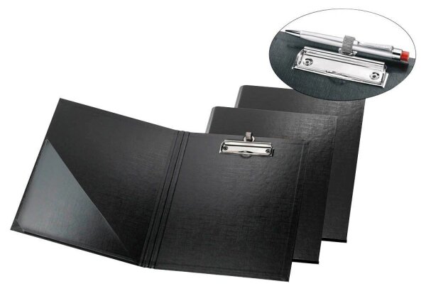 FALKEN Klemmbrettmappe 11288362 DIN A4 schwarz Karton, 1 St.