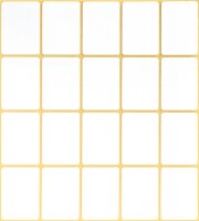 AVERY Zweckform Etiketten 3321 weiß 32,0 x 23,0 mm, 560 Etiketten