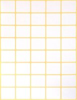 AVERY Zweckform Etiketten 3318 weiß 22,0 x 18,0 mm,...