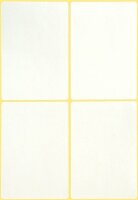 AVERY Zweckform Etiketten 3330 weiß 80,0 x 54,0 mm,...