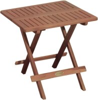 Garden Pleasure Gartentisch LA braun quadratisch 50,0 x...