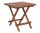 Garden Pleasure Gartentisch LA braun quadratisch 50,0 x 50,0 x 50,0 cm
