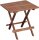 Garden Pleasure Gartentisch LA braun quadratisch 50,0 x 50,0 x 50,0 cm