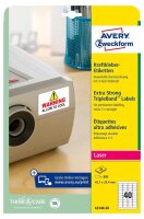 AVERY Zweckform Folien-Kraftklebe-Etiketten L6140-20...