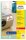 AVERY Zweckform Folien-Kraftklebe-Etiketten L6140-20 weiß 45,7 x 25,4 mm, 20 Blatt