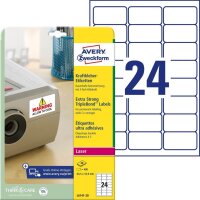 AVERY Zweckform Folien-Kraftklebe-Etiketten L6141-20...
