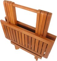 Garden Pleasure Gartentisch CLEVELAND braun quadratisch...