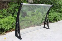 Garden Pleasure Vordach Haustür matt 120,0 cm
