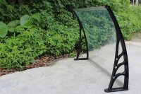Garden Pleasure Vordach Haustür matt 120,0 cm